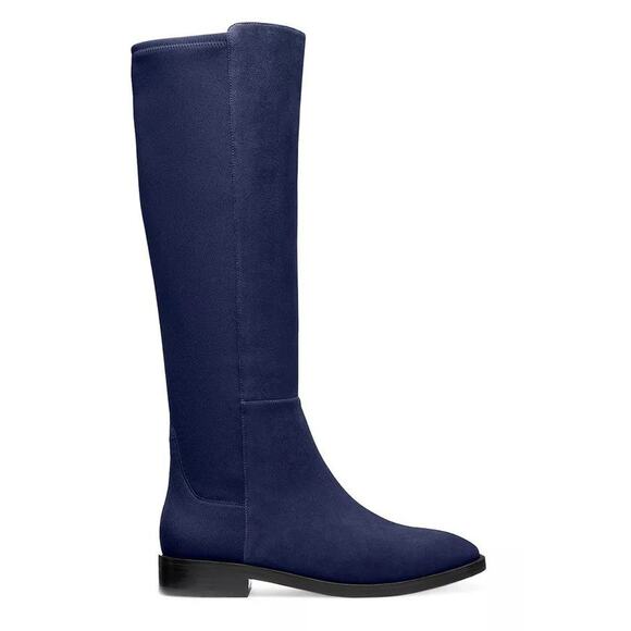 Stuart Weitzman Greer City Boot - 5.5 - Nice Blue - Picture 1 of 3